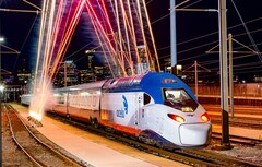 O novo Acela em serviço nos EUA. (Fonte da imagem: Amtrak)