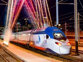 O novo Acela em serviço nos EUA. (Fonte da imagem: Amtrak)