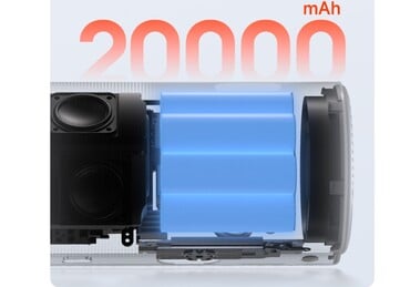 A série MoGo 4 tem uma bateria de 20.000mAh. (Fonte da imagem: Xgimi)