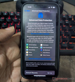 Apple os usuários do Reino Unido perderão em breve um recurso de segurança importante (fonte da imagem: Notebookcheck)