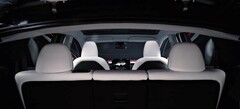Uma terceira fileira de assentos do Modelo Y pode não significar um veículo de 7 lugares na China. (Fonte da imagem: Tesla)