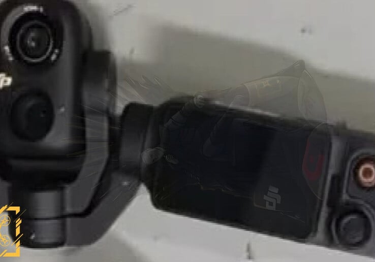 Outra foto de um protótipo do DJI Osmo Pocket 4. (Fonte da imagem: via Igor Bogdanov)