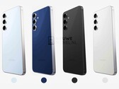 As supostas quatro cores de lançamento do Galaxy S25 FE. (Fonte da imagem: Nieuwe Mobiel)