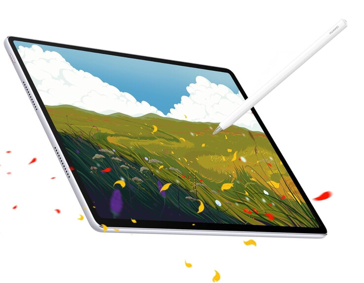 O MatePad 12 X pesa 555 g e tem apenas 5,9 mm de espessura. (Fonte da imagem: Huawei)