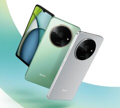 O Redmi A3x virá nas opções de cores Aurora Green, Midnight Black e Moonlight White com traseira de vidro. (Fonte da imagem: Xiaomi)