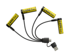Bateria recarregável de íons de lítio NH2400 da Nitecore (Fonte da imagem: Nitecore)