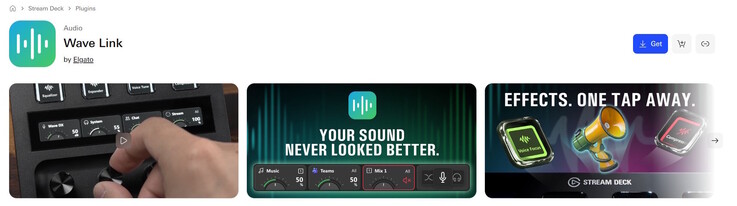 Plug-in Wave Link para Stream Deck do mercado