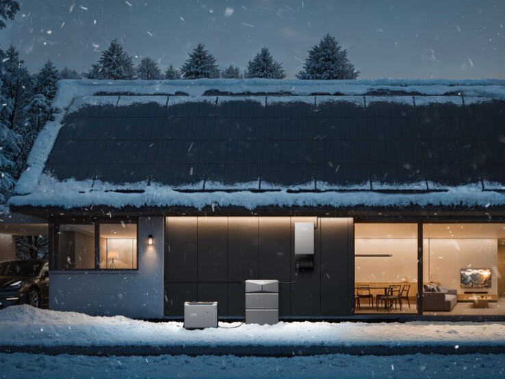 A solução de backup doméstico híbrido inteligente Anker Solix E10. (Fonte da imagem: Anker)