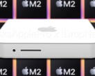 O Mac 2022 Mac mini/2023 Mac mini provavelmente terá chips da nova série Apple M2. (Fonte da imagem: VazamentosApplePro/Apple - editado)