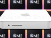O Mac 2022 Mac mini/2023 Mac mini provavelmente terá chips da nova série Apple M2. (Fonte da imagem: VazamentosApplePro/Apple - editado)
