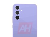 O mais recente Galaxy A54 render. (Fonte: Android Manchetes)