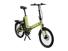 A Crivit Folding Electric Bike 530 Wh (foto) da Lidl foi lançada na Europa. (Fonte da imagem: Lidl)