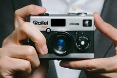 A Rollei 35AF é uma câmera compacta de 35 mm com uma lente fixa. (Imagem: MiNT)