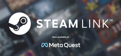 O Steam Link é outra forma de jogar os jogos do Steam VR nos recentes headsets Quest VR. (Fonte da imagem: Valve & Meta - editado)