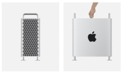 O próximo Mac Pro se assemelhará a uma versão menor do modelo atual. (Fonte da imagem: Apple)