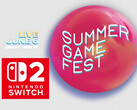 Banner do Summer Game Fest 2025 com o logotipo do Switch 2 (Fonte da imagem: Steam, Nintendo of America com edições)