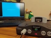 Uma captura de tela do Windows CE 2.11 em execução em um Nintendo 64