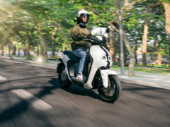 A Yamaha NEO's é a primeira scooter elétrica da empresa a ser lançada na Europa. (Fonte de imagem: Yamaha)