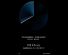 O novo cartaz "Mate X2". (Fonte: Weibo)