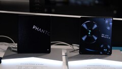 O Phantom V Fold em MWC 2023. (Fonte: Tecno)