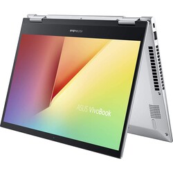 Asus VivoBook Flip 14 TP470EZ. Unidade de revisão cortesia da Asus Índia