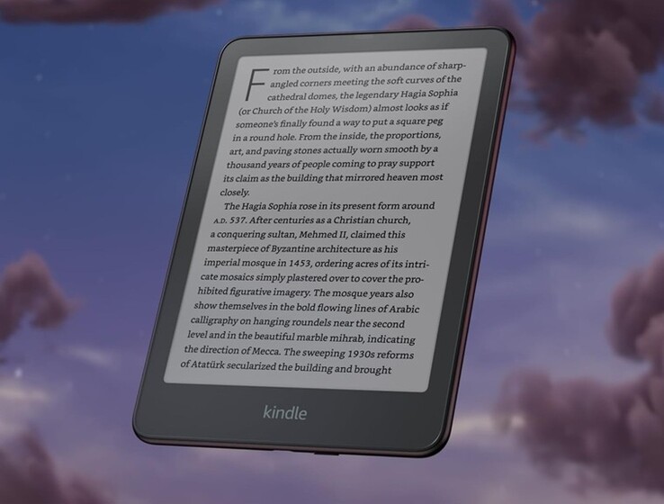 Amazon Kindle Paper White Signature Edition (Fonte da imagem - Amazon.com)