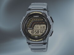 Os relógios Casio WS1800 (WS1800-2AV na foto) já estão disponíveis nos EUA. (Fonte da imagem: Casio, editado)