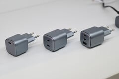 Três novos carregadores de 100 W vêm com uma, duas ou três portas USB