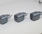 Três novos carregadores de 100 W vêm com uma, duas ou três portas USB