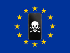 A União Europeia não terá o iPhone Mirroring com o iOS 18.4. (Fonte da imagem: Wikimedia Commons)
