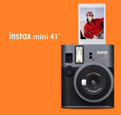 A Fujifilm lançou a câmera instantânea Instax mini 41 com exposição automática e correção de paralaxe em close-up. (Fonte da imagem: Fujifilm)