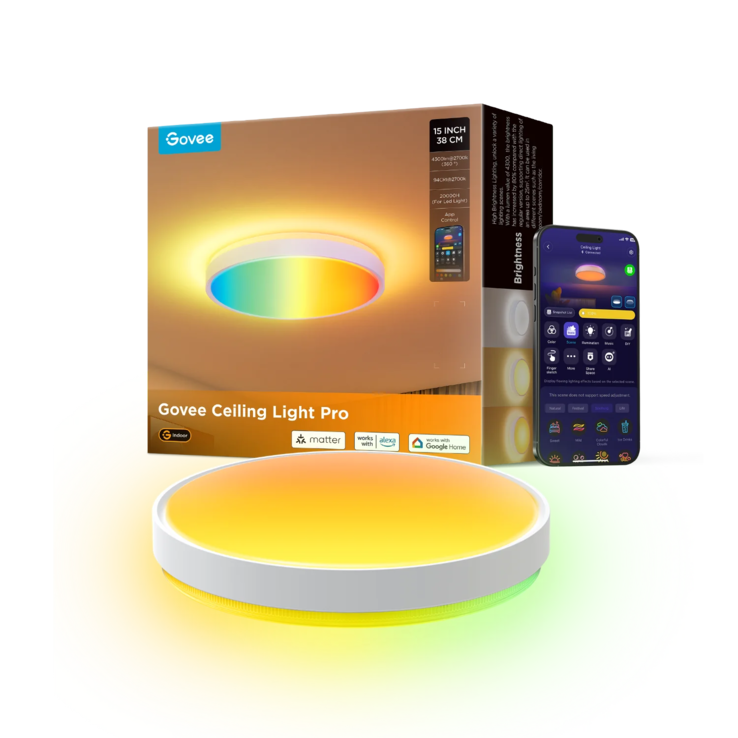 O Govee Smart Ceiling Light Pro. (Fonte da imagem: Govee)