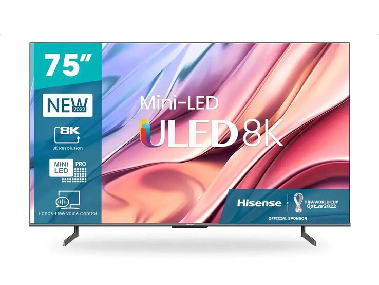 A TV Hisense U80H 8K tem uma taxa de atualização nativa de 120 Hz. (Fonte de imagem: Hisense)