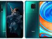 Rivais como o Honor 20 Pro e o Redmi Note 9 Pro poderão em breve ser companheiros estáveis. (Fonte da imagem: Honor/Xiaomi - editado)