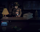 Em Last Report, os jogadores assumem o papel de um guarda florestal no turno da noite. Na foto, uma captura de tela do jogo. (Fonte da imagem: Steam)