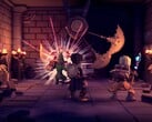 Uma imagem mostrando um gameplay em For The King.