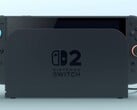 O Nintendo Switch 2 acoplado (Fonte da imagem: Nintendo)