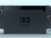 O Nintendo Switch 2 acoplado (Fonte da imagem: Nintendo)