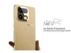 Realme 16 Pro+ em Master Gold (Fonte da imagem: Realme)