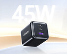 O carregador Ugreen 45 W GaN tem um preço de lançamento de cerca de US$ 11 na China. Na foto: o bloco de carregamento. (Fonte da imagem: Ugreen)