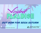 A tela de título de Vigilante Paradise para o Sega Saturn (fonte da imagem: Playnautic via Itch.io)