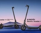 As mais recentes scooters eletrônicas da Xiaomi. (Fonte: Xiaomi)