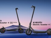 As mais recentes scooters eletrônicas da Xiaomi. (Fonte: Xiaomi)