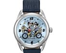 O relógio Citizen FE7097-05W Eco-Drive possui um mostrador azul-celeste