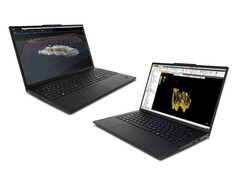 O ThinkPad P14s Gen 6 e o ThinkPad P16s Gen 4 diferem principalmente em termos de configurações de tela. (Fonte da imagem: Lenovo)