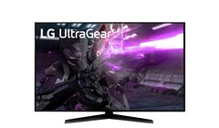 O LG UltraGear 48GQ900 tem a marca UltraGear mínima. (Fonte da imagem: LG)