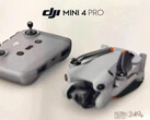 Embalagem de varejo do DJI Mini 4 Pro. (Fonte da imagem: @Quadro_News - editado)