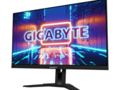 Os Gigabyte G24F e M28U têm aparência semelhante, mas somente o último tem portas HDMI 2.1. (Fonte da imagem: Gigabyte)