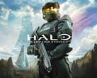 Imagem oficial do jogo “Halo: Campaign Evolved”, apresentando o Master Chief.