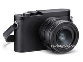 A Leica Q3 Monochrom não tem o logotipo vermelho da Leica (Fonte da imagem: LeicaRumors)
